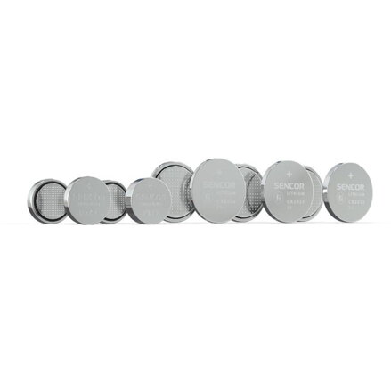 Baterie lithiové, CR2032, 3V, Sencor, blistr, 2-pack