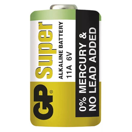 Baterie speciální alkalická, 11AF, 6V, GP, blistr, 1-pack, speciální
