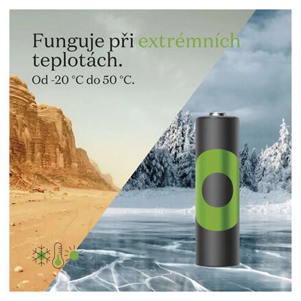 Nabíjecí baterie, AA (HR6), 1.2V, 2000 mAh, GP, papírová krabička, 6-pack, ReCyko Pro