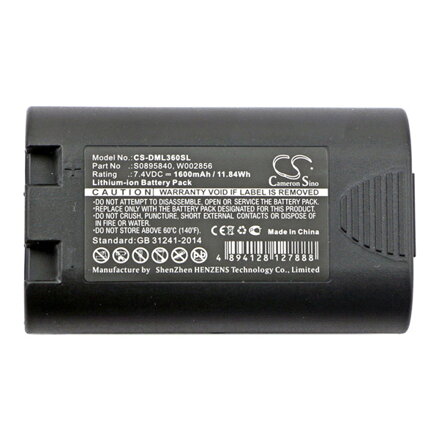 Lithium-iontový, bateriový blok, 1400 mAh, Dymo, 1759398, 2209405