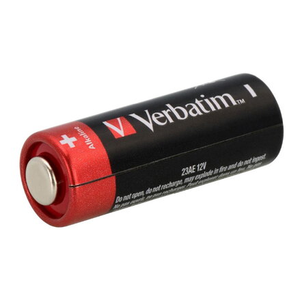 Baterie alkalická, 23AE, AE, 12V, Verbatim, blistr, 2-pack, 49940