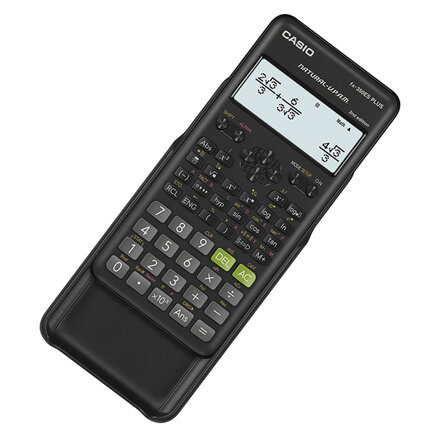 Casio Kalkulačka FX 350 ES PLUS 2E, černá, stolní
