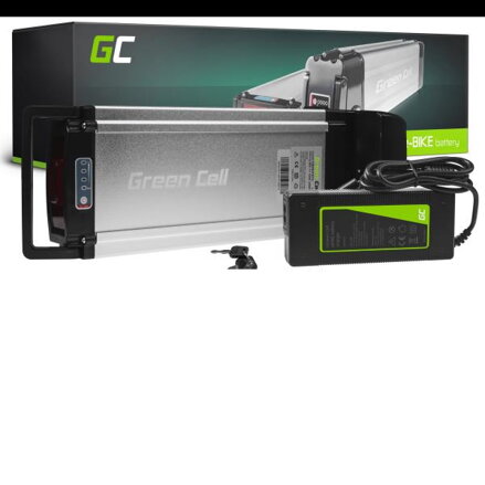 baterie Green Cell Rear Rack 36V 12Ah 432Wh pro E-Bike Pedelec