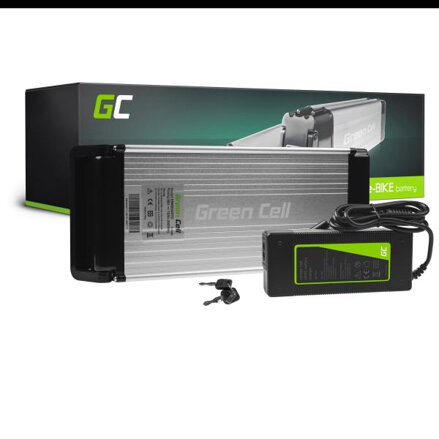 baterie Green Cell 36V 15Ah 522Wh Rear Rack pro E-Bike Pedelec