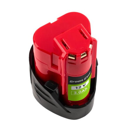 Green Cell baterie pro Milwaukee M12 12V 3Ah náhradní baterie M12 B3 4932451388