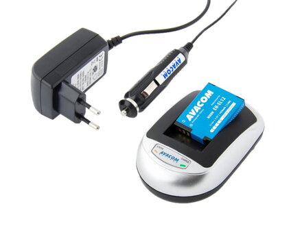 Avacom, univerzální nabíjecí souprava pro foto/video, AV-MP, 220V (el.síť), blistrové balení