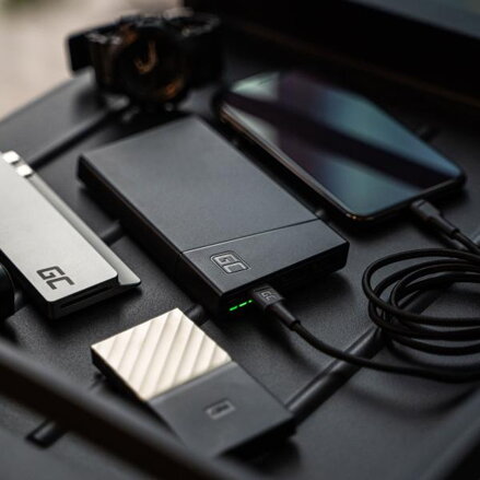 Bank Green Cell GC PowerPlay10S 10000mAh s rychlým nabíjením 2x USB Ultra Charge a 2x USB-C PD 18W