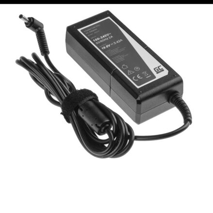 Green Cell Nábiječka Asus Green Cell 19V, 3.42A, 65W, AD41P ochrana proti přehřátí a přepětí