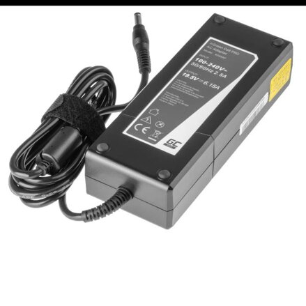 Green Cell PRO nabíječka, AC adaptér pro Lenovo IdeaPad Y510p Y550p Y560 Y570 Y580 Z500 Z570 MSI GE60 GE70 GP 19.5V 6.15A 120W