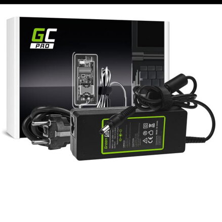 Green Cell  nabíječka,  AC adaptér pro Toshiba Asus 75W / 19V 3.95A / 5.5mm-2.5mm