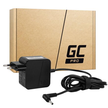 Nabíječka Green Cell 19V 2.37A 45W pro Asus R540 X200C X200M X201E X202E Vivobook F201E S200E ZenBook UX31A UX32V