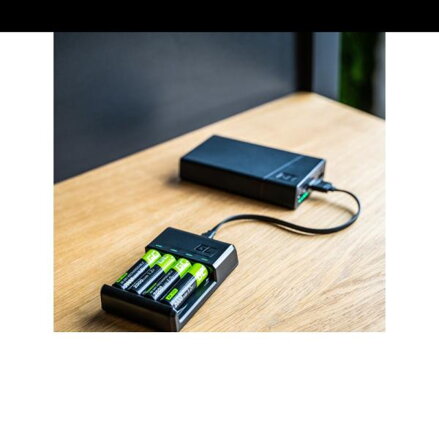 Green Cell nabíječka baterií GRADGC01, na 4 ks AA, NiMH, 110-240V, nabíjení samotných článků, včetně 4ks baterií AA 2000mAh