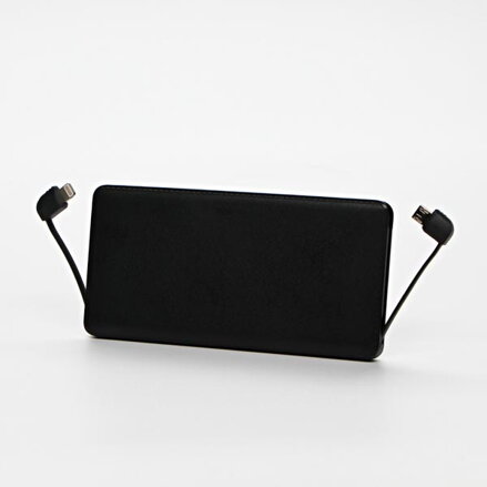 Powerbanka, Li-ion, 5V, 5000mAh, nabíjení mobilních telefonů aj., 2xkonektor, černá