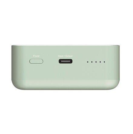 Verbatim, power banka s bezdrátovým nabíjením, 5V, nabíjení telefonu, 32224, 20000mAh, magnetické připevnění, Zelená