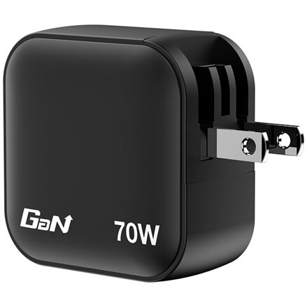 Verbatim, GaN cestovní nabíječka do sítě USB 3.0, USB C, šedá, 70W, vyměnitelné vidlice C,G,A