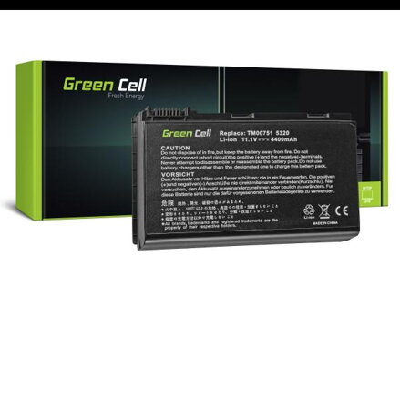 Green Cell baterie pro Acer TravelMate 5220 5520 5720 7520 7720 / 11,1V 4400mAh
