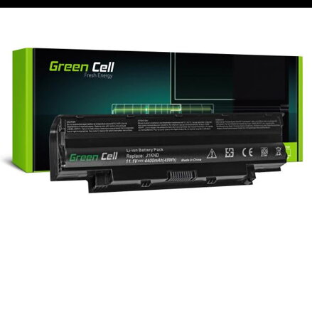 Green Cell baterie pro Dell Inspiron 13R, 14R, 15R, 17R, Q15R, N4010, Li-Ion, 11.1V, 4400mAh, DE01