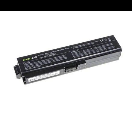Green Cell baterie pro Toshiba Satellite C650 C650D C660 C660D L650D L655 L750 PA3817U-1BRS / 11,1V 6600mAh