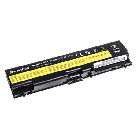 Green Cell baterie pro Lenovo ThinkPad L430, T430i, L530, T430, Li-Ion, 11.1V, 4400mAh, LE49