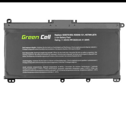 Green Cell baterie pro HP Pavilion 14 15 15T 15Z 17 17Z / 11,55V 3600mAh