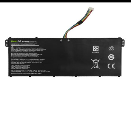 Baterie Green Cell AC14B3K AC14B8K pro Acer Aspire 5 A515 A517 R15 R5-571T Spin 3 SP315-51 SP513-51 Swift 3 SF314-52