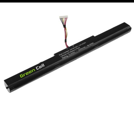 baterie Green Cell A41N1501 pro Asus ROG GL752 GL752V GL752VW, Asus VivoBook  N552 N552V N552VW N552VX N752 N752V N752VX