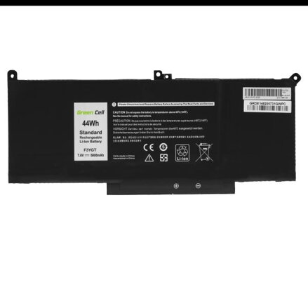 Green Cell baterie F3YGT pro Dell Latitude 7280 7290 7380 7390 7480 7490
