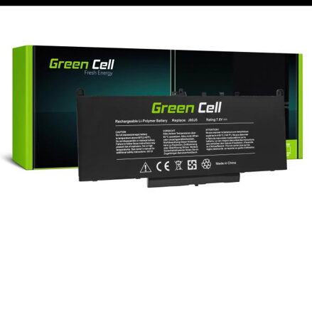 Green Cell baterie pro Dell Latitude E7270, E7470, Li-Pol, 7.6V, 5800mAh, DE135