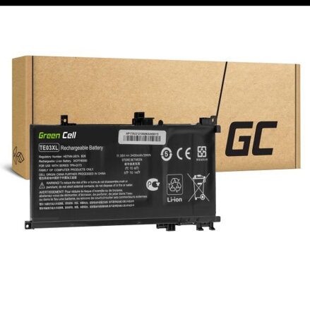 Green Cell baterie TE03XL pro HP Omen 15-AX052NW 15-AX055NW 15-AX075NW 15-AX099NW, HP Pavilion 15-BC402NW