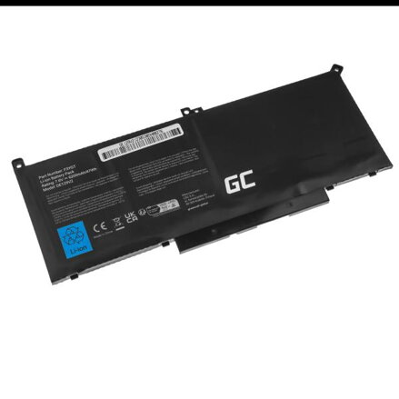 Green Cell baterie F3YGT pro Dell Latitude 7280 7290 7380 7390 7480 7490