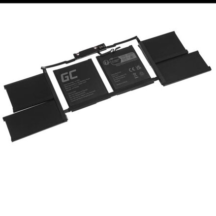 Green Cell baterie A1820 pro Apple MacBook Pro 15 A1707 (2016, 2017)
