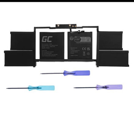 Green Cell baterie A1820 pro Apple MacBook Pro 15 A1707 (2016, 2017)