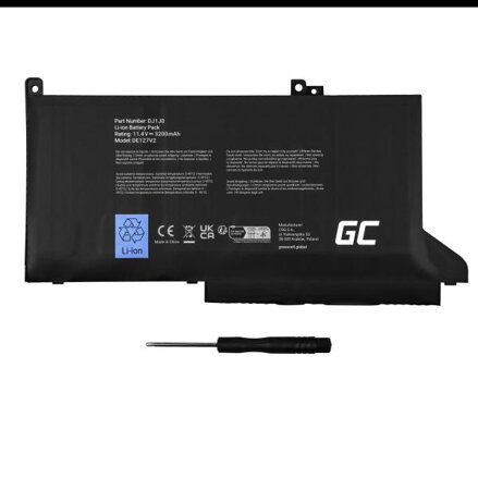 Green Cell baterie DJ1J0 pro Dell Latitude 7280 7290 7380 7390 7480 7490