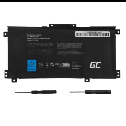 Green Cell baterie LK03XL pro HP Envy x360 15-BP 15-BP000 15-BP100 15-CN 17-AE 17-BW