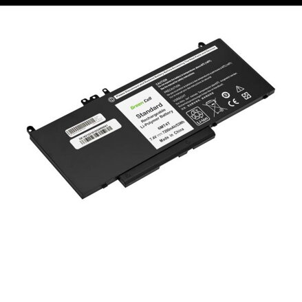 Green Cell baterie 6MT4T 07V69Y pro Dell Latitude E5270 E5470 E5570