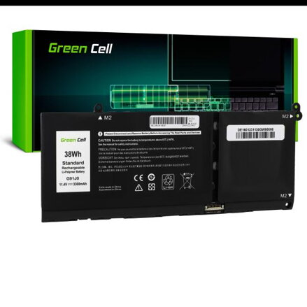 Green Cell baterie G91J0 pro Dell Latitude 3320 3330 3520 Inspiron 15 3511 3525 5510