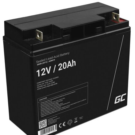 Green Cell VRLA AGM Green Cell 12V, 6A, 20Ah