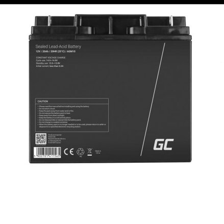 Green Cell VRLA AGM Green Cell 12V, 6A, 20Ah