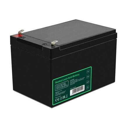 Green Cell VRLA AGM 12V, 4.2A, zabezpečovací, solární, protipožární systémy