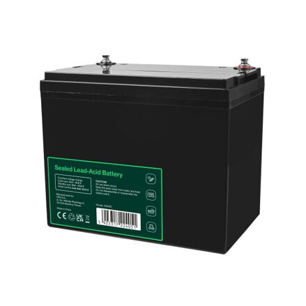 Green Cell VRLA AGM 12V, AGM25 75Ah