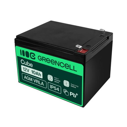 Green Cell AGM baterie 12V 10Ah