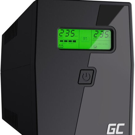 Záložní zdroj Green Cell 600VA, 360W, 2-6ms