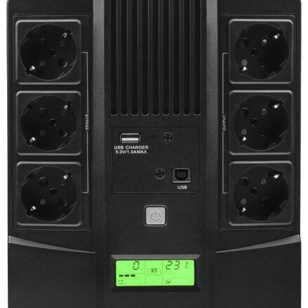 Záložní zdroj AiO Green Cell 800VA, 480W, 2-6ms