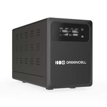 Green Cell Uninterruptible Supply UPS 1500VA 1000W s LCD displej