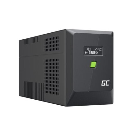 Nepřerušitelné napájení UPS Greencell 2000VA 1400W PowerProof s LCD displej