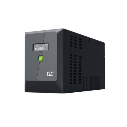 Nepřerušitelné napájení UPS Greencell 2000VA 1400W PowerProof s LCD displej
