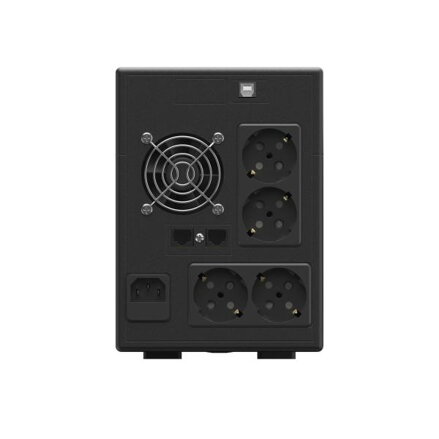 Nepřerušitelné napájení UPS Greencell 2000VA 1400W PowerProof s LCD displej