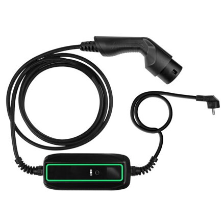 Green Cell GC EV PowerCable 3.6kW Schuko nabíječka Typ 2 pro nabíjení elektrických automobilů a Plug-In hybridů