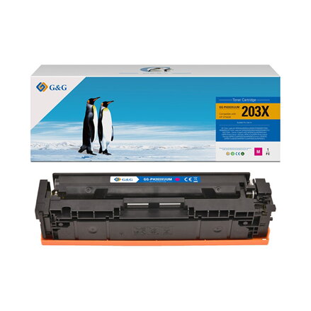G&G kompatibilní toner s Canon 045HM/054HM, NT-PH203XUUM, magenta, 2200str.