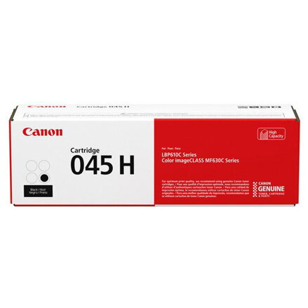 Canon originální toner 045HBK, black, 2800str., 1246C002, high capacity, Canon LBP613Cdw, 611Cn, MFP635Cx, 633Cdw, 631Cn, O